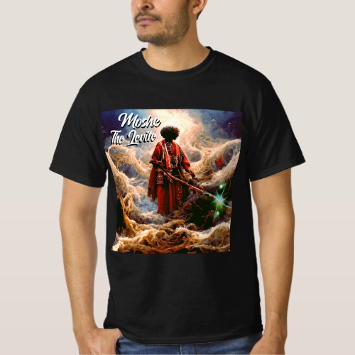 Moses Walking Through The Red Sea In Power T_Shirt