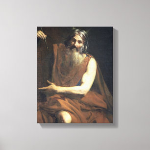 Moses with the Tablets of the Law, c.1627-32 Canvas Print