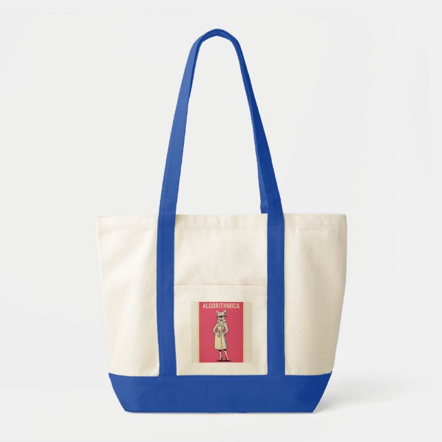 "Moshi Moshi Market – Cat-Inspired Art & Accessori Tote Bag (Front)