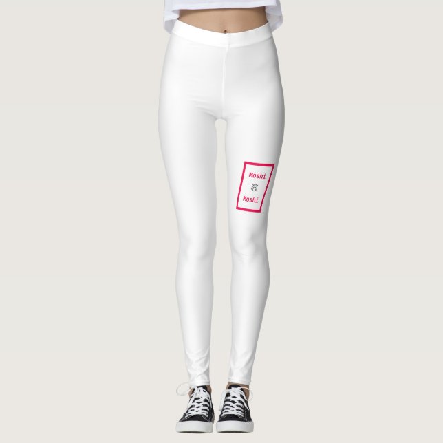 Moshi Moshi Market Logo Collection Leggings (Front)
