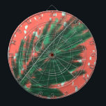 Mosiac Abstract Palm Leaves Terrazzo Pattern Dart Board<br><div class="desc">Designed by Dream Big Digital Design</div>