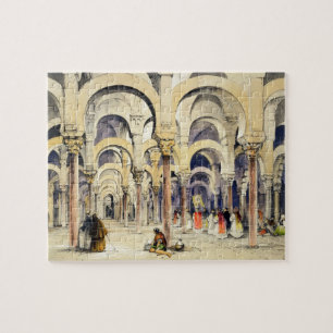 Mosque at Cordoba, from 'Sketches of Spain', engra Jigsaw Puzzle