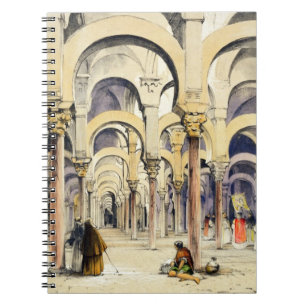 Mosque at Cordoba, from 'Sketches of Spain', engra Notebook