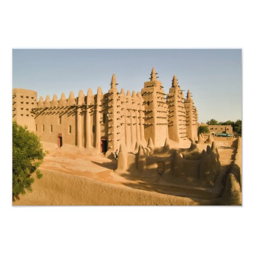 Mosque at Djenne a classic example of Photo Print