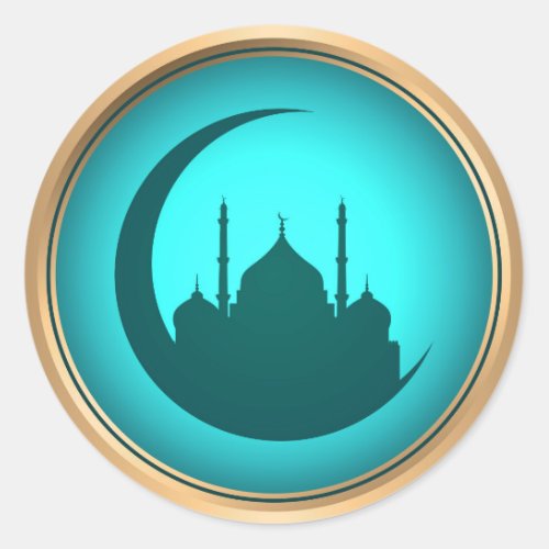 Mosque background sticker
