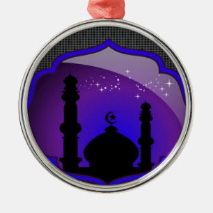 Mosque Design Metal Ornament