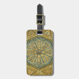 Mosque of Cordoba Spain. Mihrab cupola Luggage Tag
