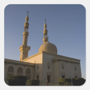 Mosque of Hamza, Suez, South Sinai, Egypt Square Sticker
