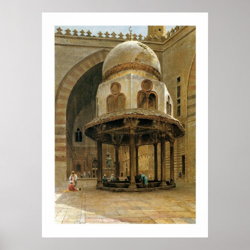 Mosque of Sultan Hassan Cairo Poster