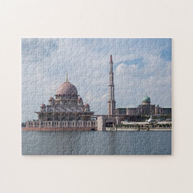 Mosque Putra Jaya Malaysia. Jigsaw Puzzle (Horizontal)