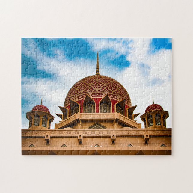 Mosque Putrajaya Malaysia Landmark. Jigsaw Puzzle (Horizontal)