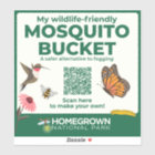 Mosquito Bucket Challenge Sticker from HNP