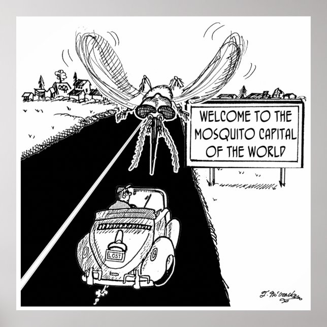 Mosquito Capital of the World Poster (Front)