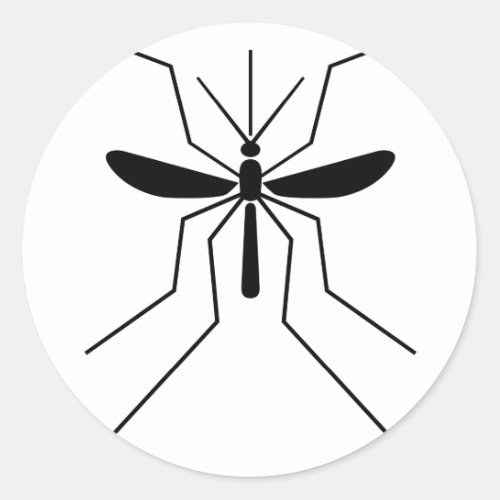 Mosquito Classic Round Sticker