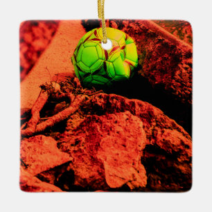 mosquito explorer ceramic ornament