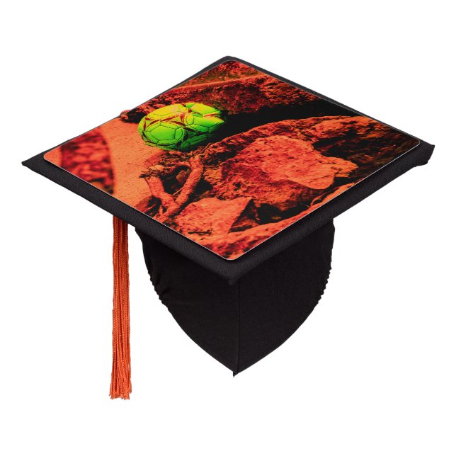 mosquito explorer graduation cap topper (Angled)