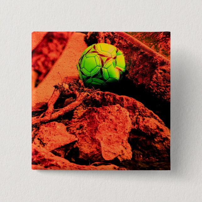 mosquito explorer pinback button (Front)