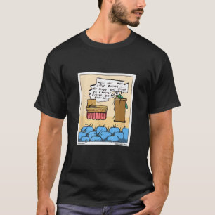 Mosquito Funeral Cartoon Funny Insect Gift T-Shirt