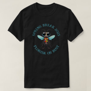 Mosquito in Tropical Shirt - Spring Break