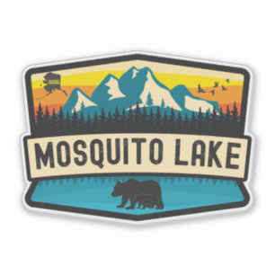 Mosquito Lake, Alaska Sticker
