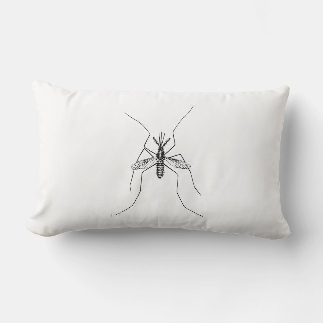 Mosquito Lumbar Pillow (Front)