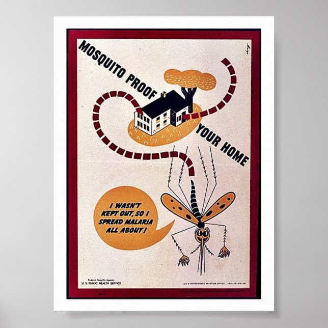 Mosquito Proff Your Home Poster (Front)