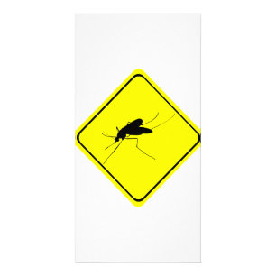 Mosquito Warning Sign Nuisance insect/bug pest Card