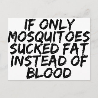 Mosquitoes Postcard