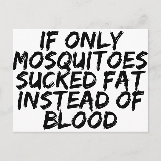 Mosquitoes Postcard | Zazzle.com