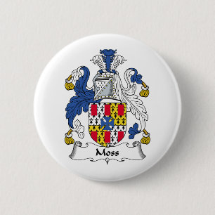 Moss Family Crest Button