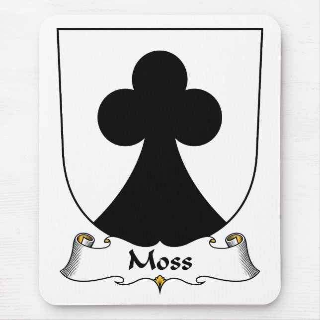 Moss Family Crest Mouse Pad (Front)
