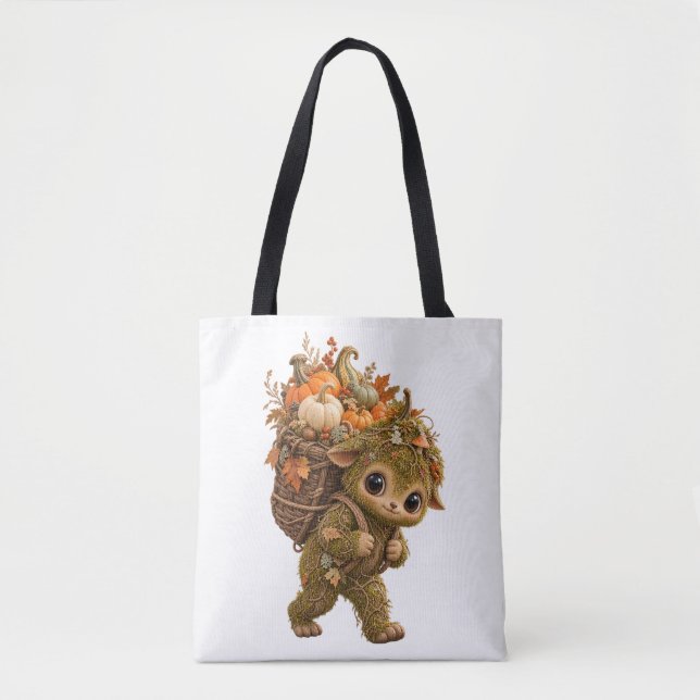 Moss Forest Sprite Tote Bag (Front)