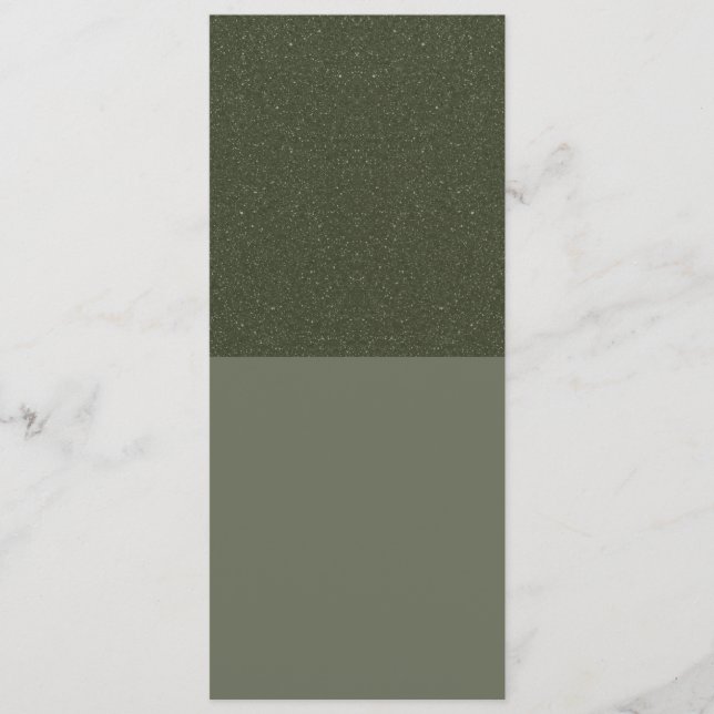 Moss Glitter Block Flat Program – Customizable (Front)