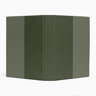 Moss Glitter Stripe Avery Mini Binder – Customize