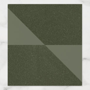 Moss Green Abstract Envelope Liner