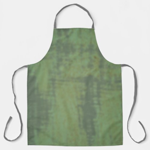 Moss Green Abstract Unisex Apron by Detailsavvy