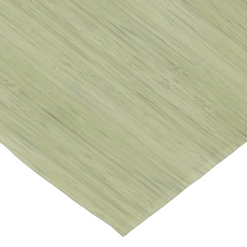 Moss Green Bamboo Wood Grain Look Short Table Runner