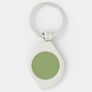 Moss Green Color Customize this Keychain