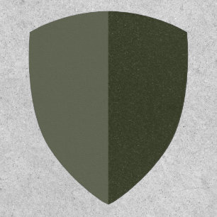 Moss Green Contrast Shield Patch – Customizable
