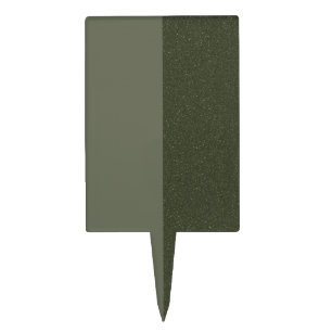 Moss Green Custom Cake Pick (Right Texture)