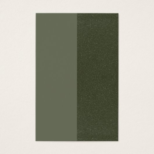Moss Green Custom Profile Card (Front)
