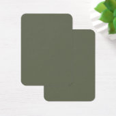 Moss Green Custom Profile Card (Desk)
