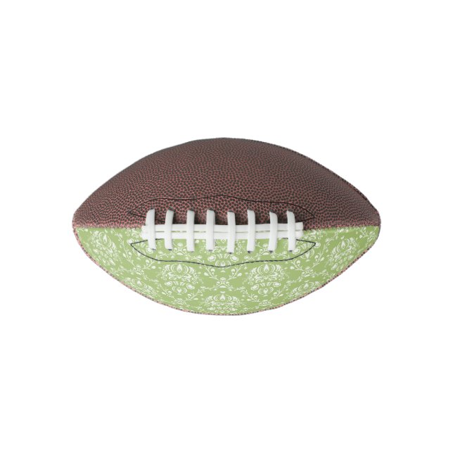 Moss Green Damask Football (Front)
