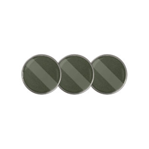 Moss Green Diagonal Golf Ball Marker