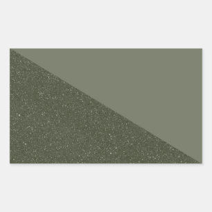 Moss Green Diagonal Texture Sticker