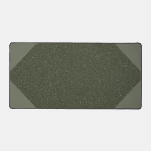 Moss Green Diamond Center Desk Mat – Customizable