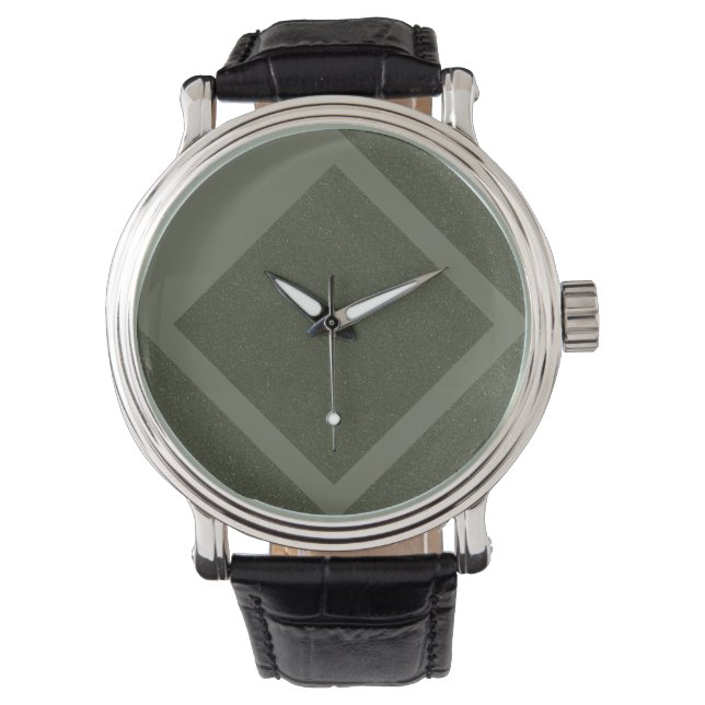 Moss Green Double Diamond eWatch Watch (Front)