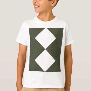 Moss Green Double Diamond Kids Tee - T-Shirt