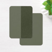 Moss Green Dual-Finish Bulk Profile Cards (Custom) (Desk)