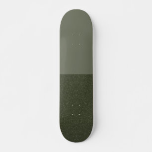 Moss Green Dual-Finish Skateboard – Customizable